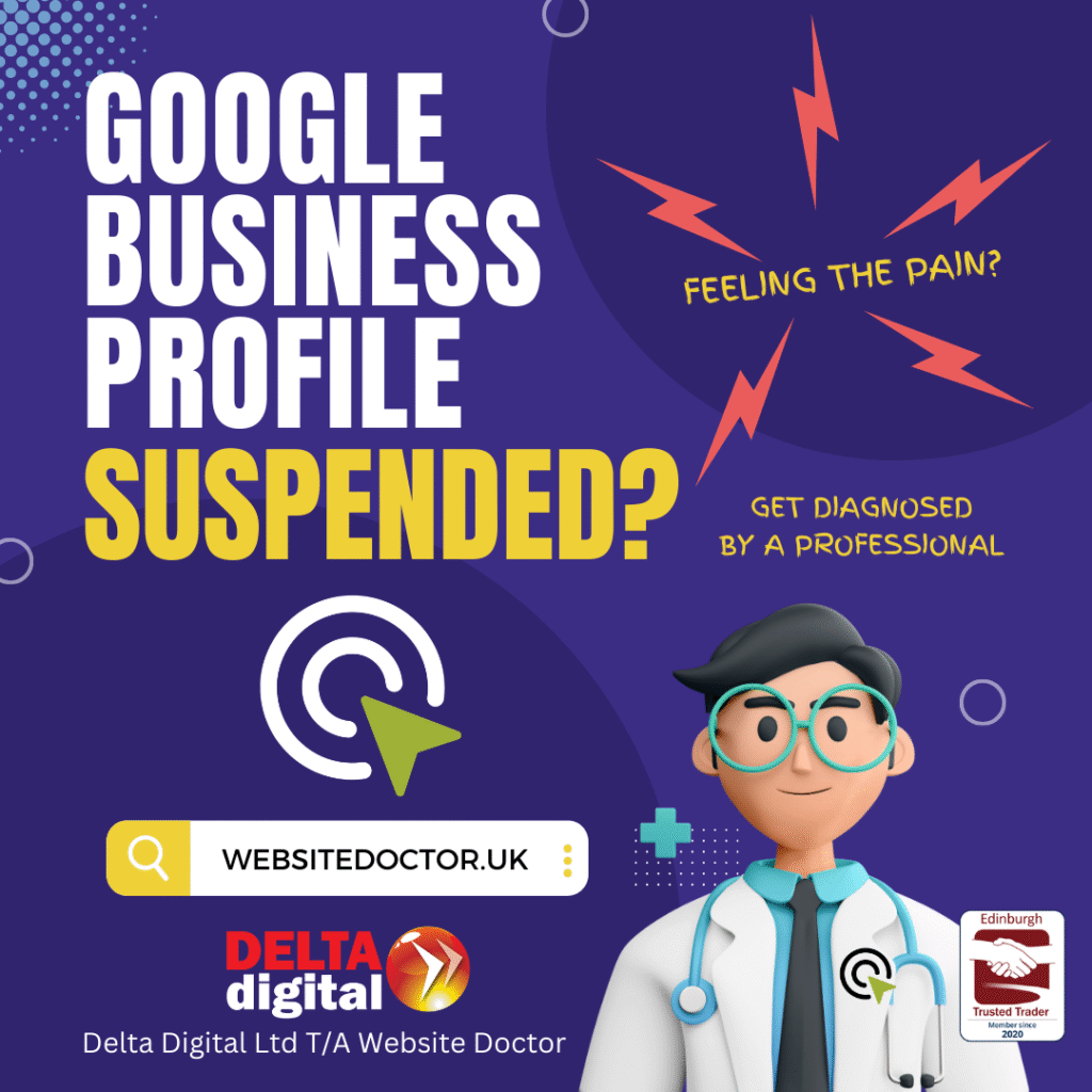 Google Business Profile Suspended
