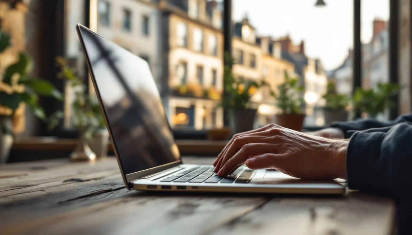 Common Local SEO Problems And Solutions — A Dunfermline business owner at a laptop, actively replying to customer reviews, Common Local SEO Problems And Solutions — A Dunfermline business owner at a laptop, actively replying to customer reviews,